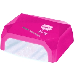 Profesjonalna lampa do paznokci CCFL + LED 36W CIEMNO ROZOWA